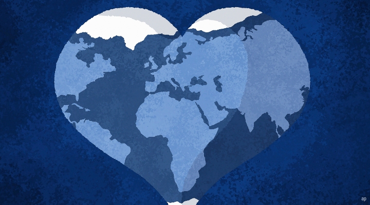 Love globe