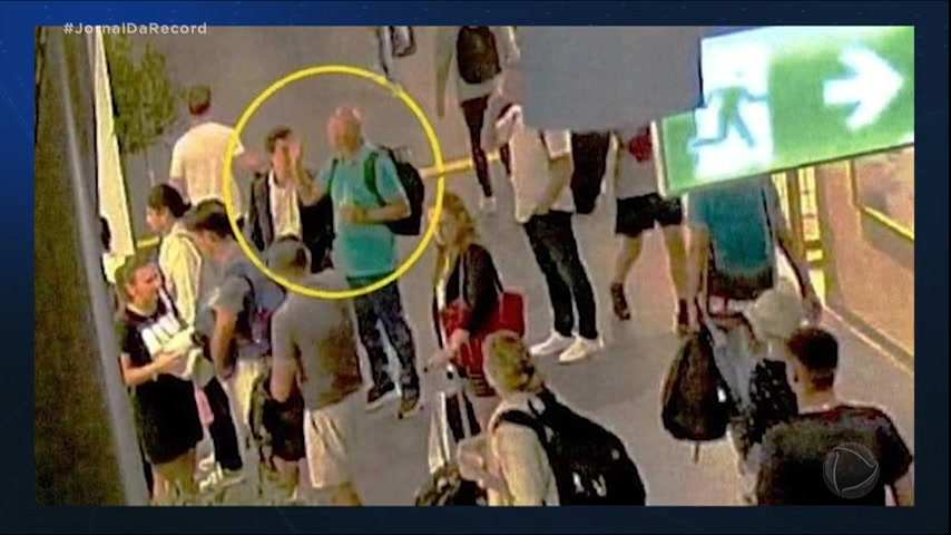 Imagens mostram momento em que filho de Alexandre de Moraes teria sido agredido em aeroporto da Itália