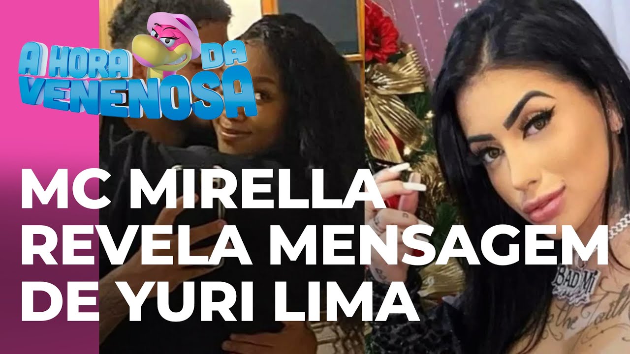 Mc Mirella surpreende ao revelar contato de Yuri Lima durante  relacionamento com Iza – Noticias R7