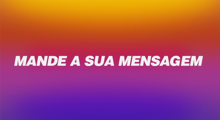 Mande a sua Mensagem