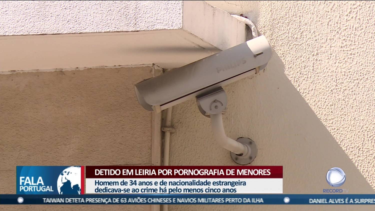 Detido em Leiria por pornografia de menores – Record