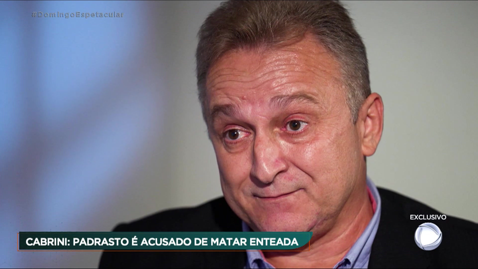 Padrasto acusado de estuprar e matar enteada fica frente a frente com  Roberto Cabrini