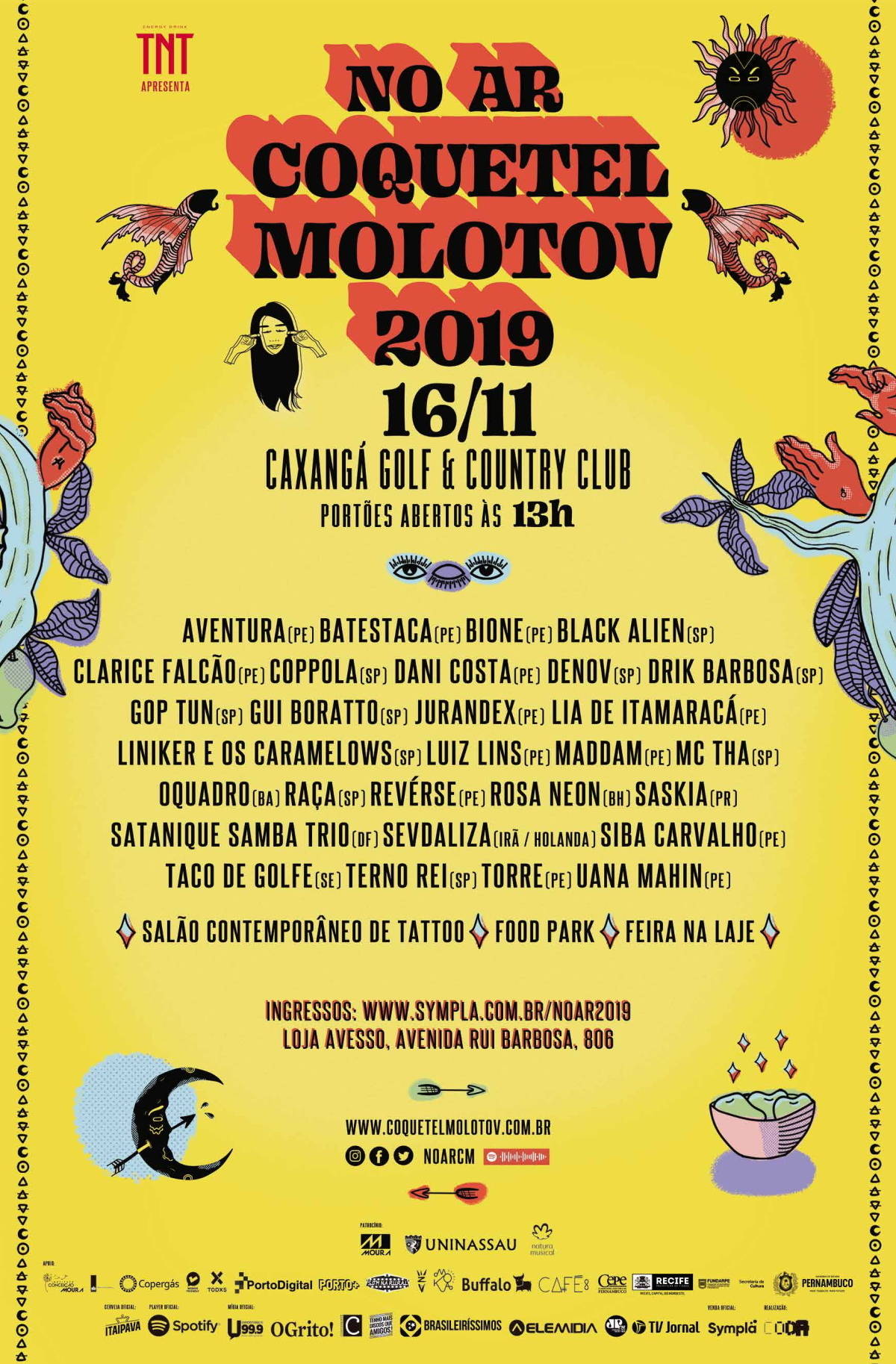 No Ar Coquetel Molotov: festival anuncia line-up incrível em 2019 – R7  Entretenimento, image size:1200x1827