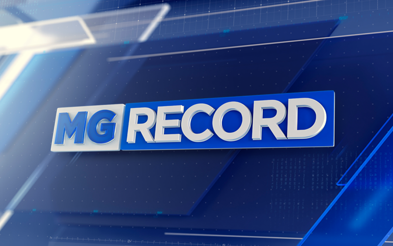 Logo programa MG RECORD, da Record Minas