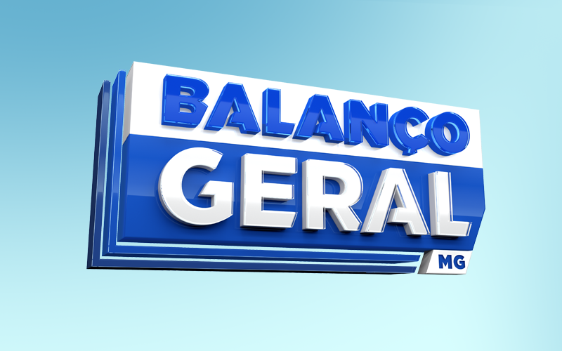 Logo programa Balanço Geral MG, da Record Minas