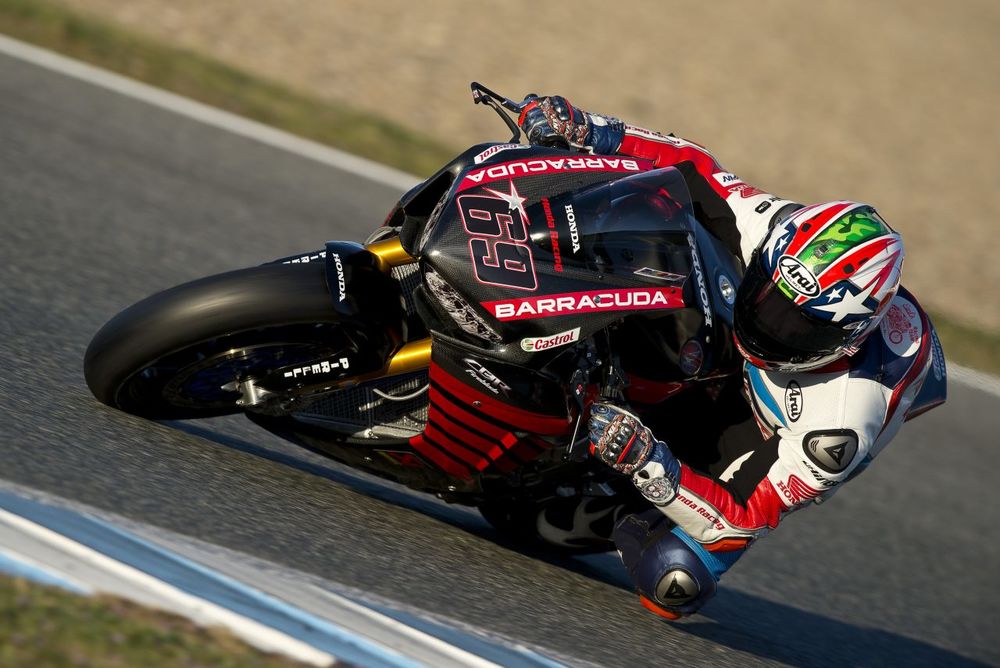 Nicky Hayden Tests New World Superbike-Spec Honda CBR1000RR