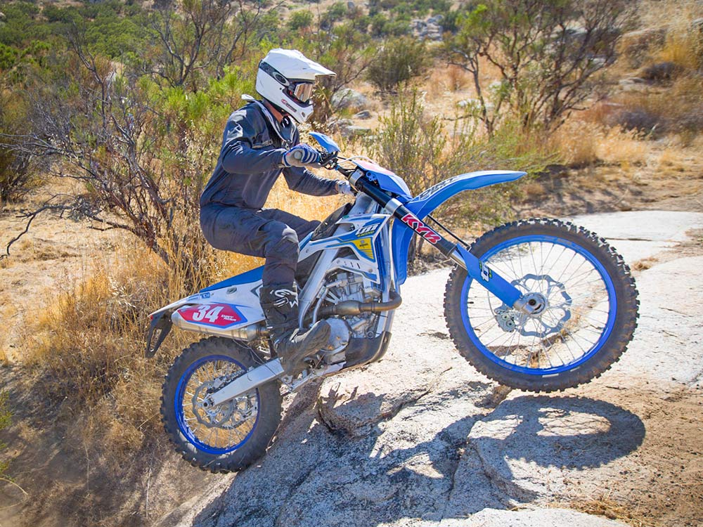 MXA RACE TEST: GRAND PRIX RACING NO YAMAHA YZ450FX & HONDA