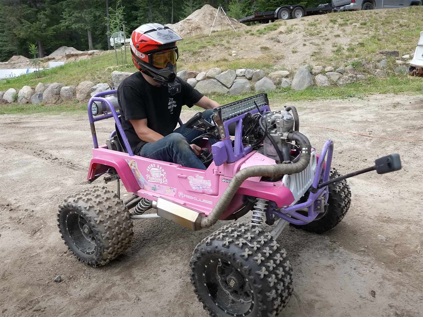 barbie jeep build