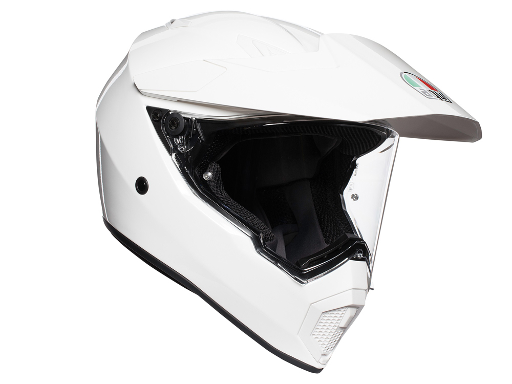 AGV AGV AX9 Gloss Black Dual Sport Touring Urban Helmet M/S 