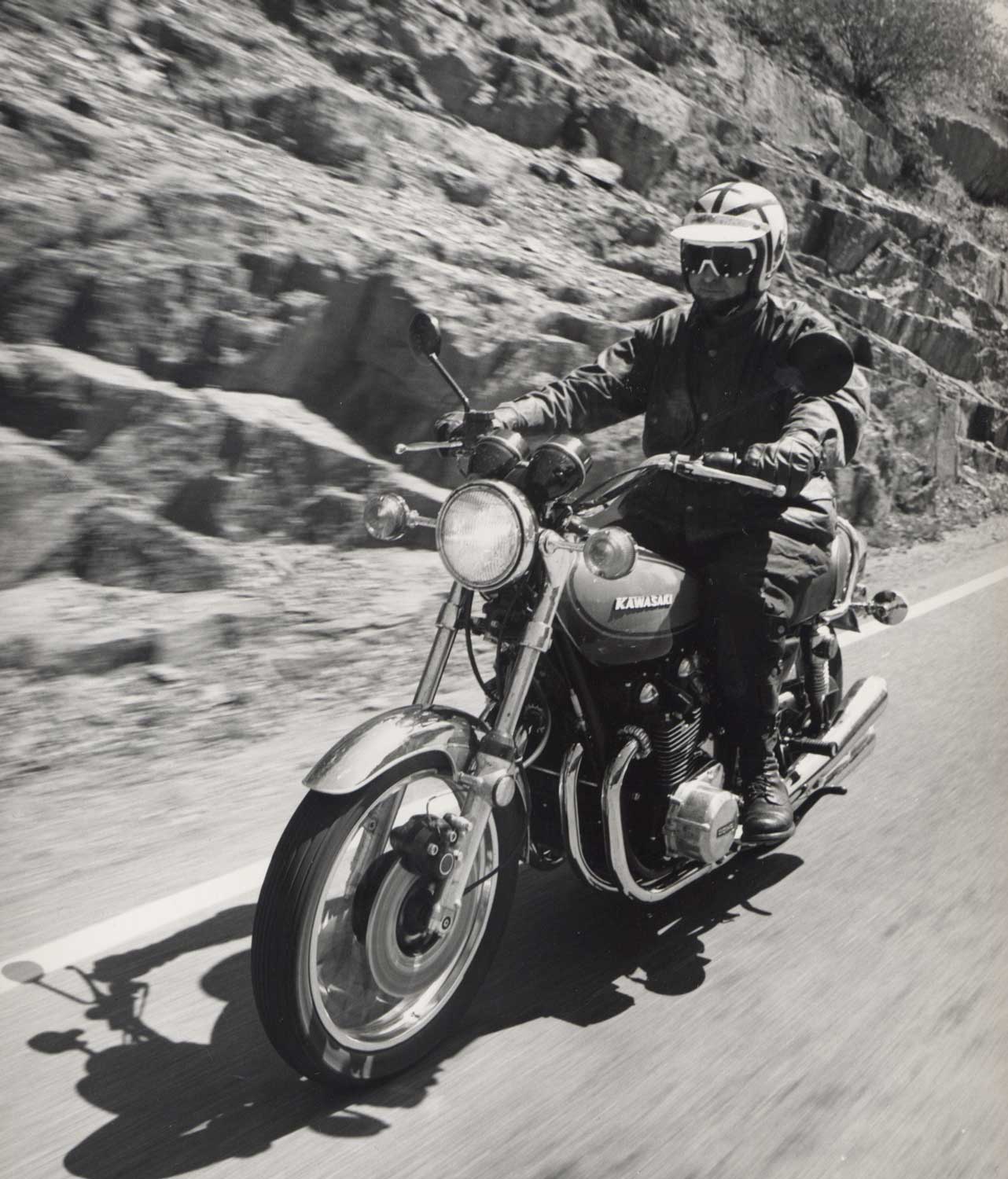 How The Original Kawasaki Z-1 Stacked Up Against 9 Big Highway