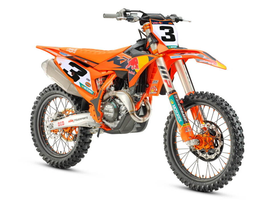 KX250F & CRF450R & 450SX-F 6/1セット 2026 KTM 250 SX-F and 450 SX-F Factory Editions First Look | Dirt