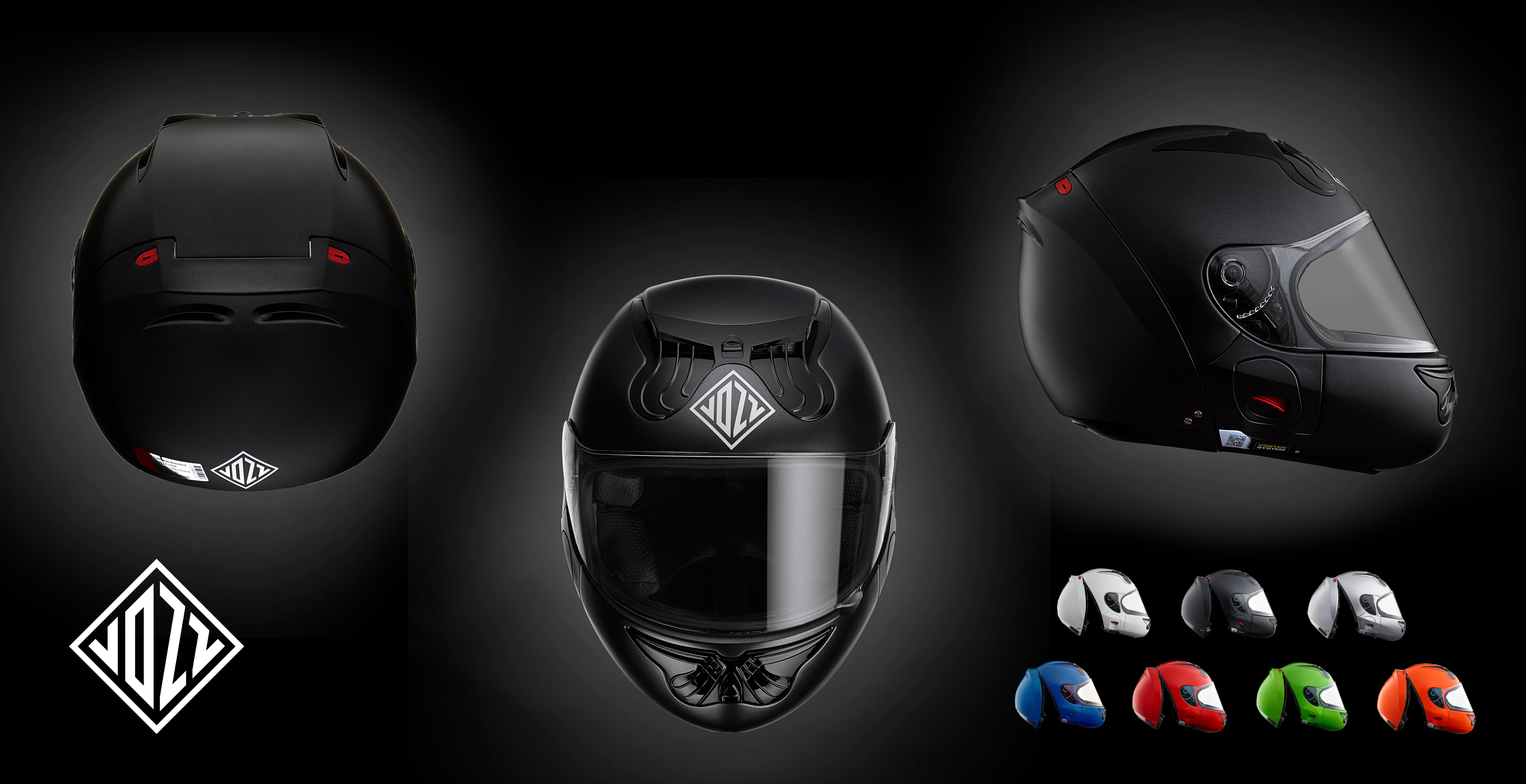 New Rear-Access Motorcycle Helmet from Vozz | Motorcycle Cruiser