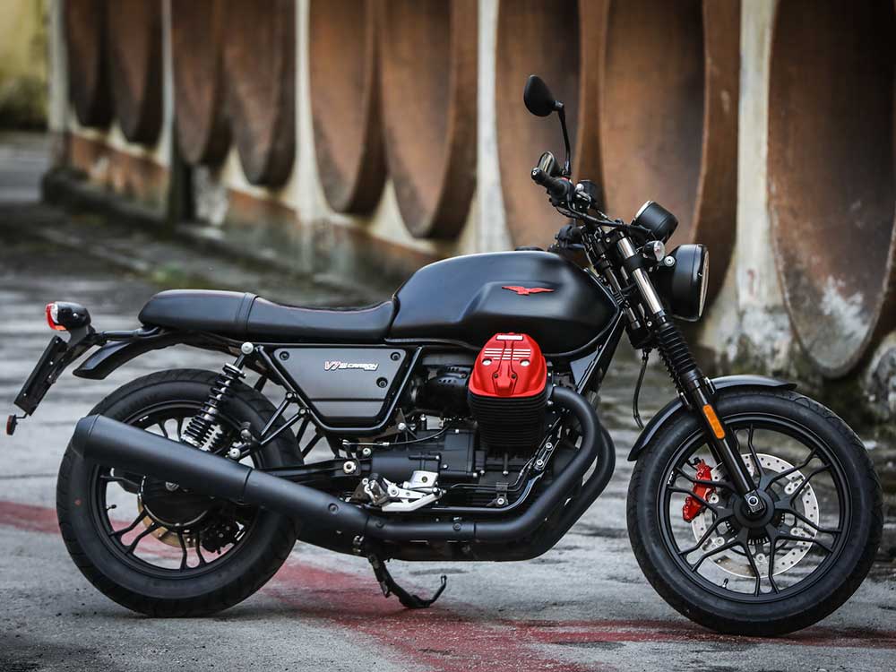 Informeer Etna gebruiker 2018 Moto Guzzi V7 III Carbon Dark Review | Cycle World