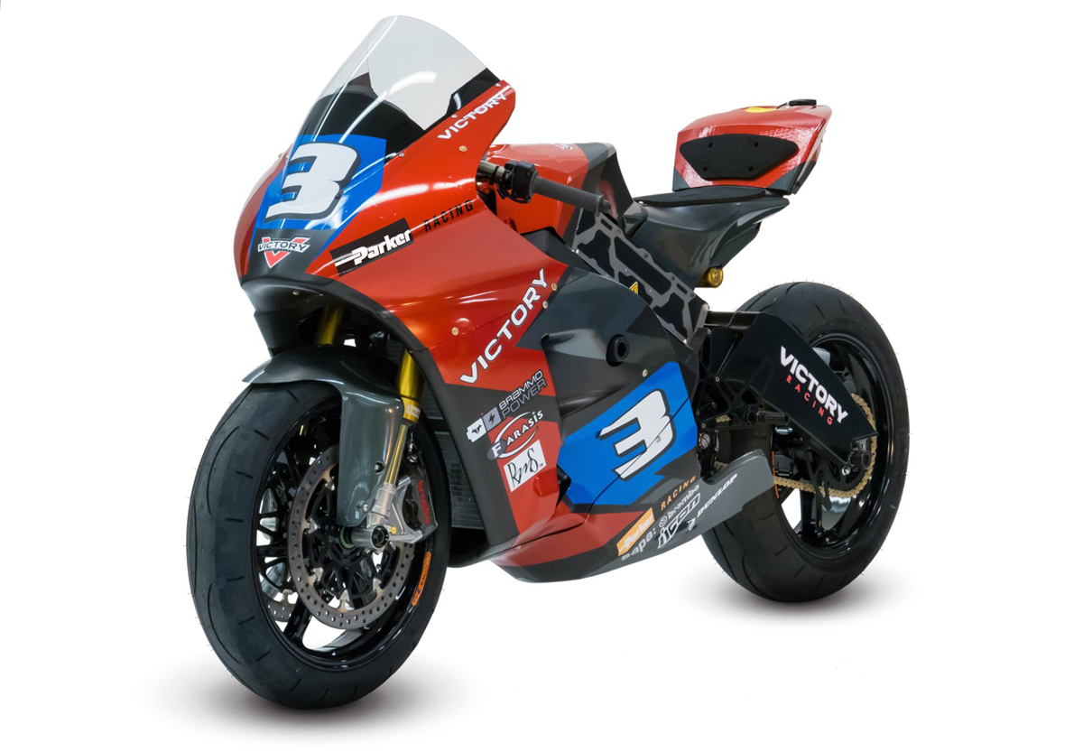 VICTORY ELECTRIC PROTOTYPE: Victory Announces Electric Race Bike