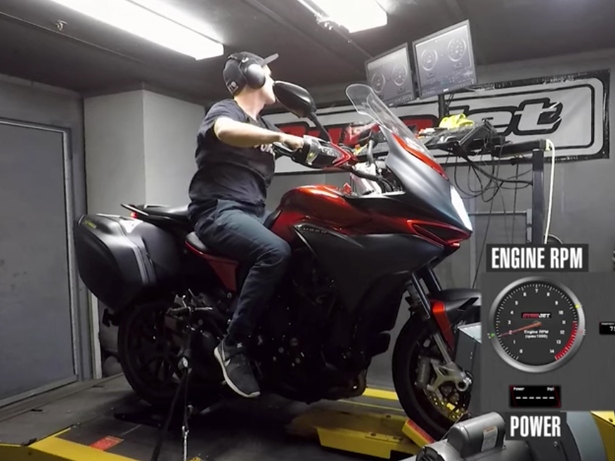 2022 MV Agusta Turismo Veloce Lusso Dyno Test