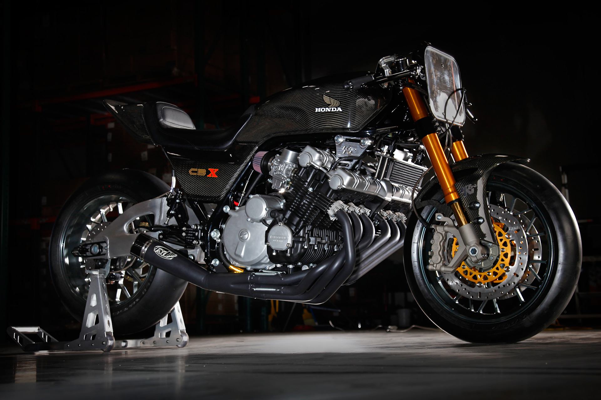 Honda CBX Superbike Trackbike Build by Nick O'Kane