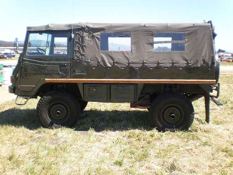 506-006 シュコー 1/18 trident Steyr-Puch NEO 1/43 Steyr-Puch Pinzgauer 710M Yellow Resin Models Car