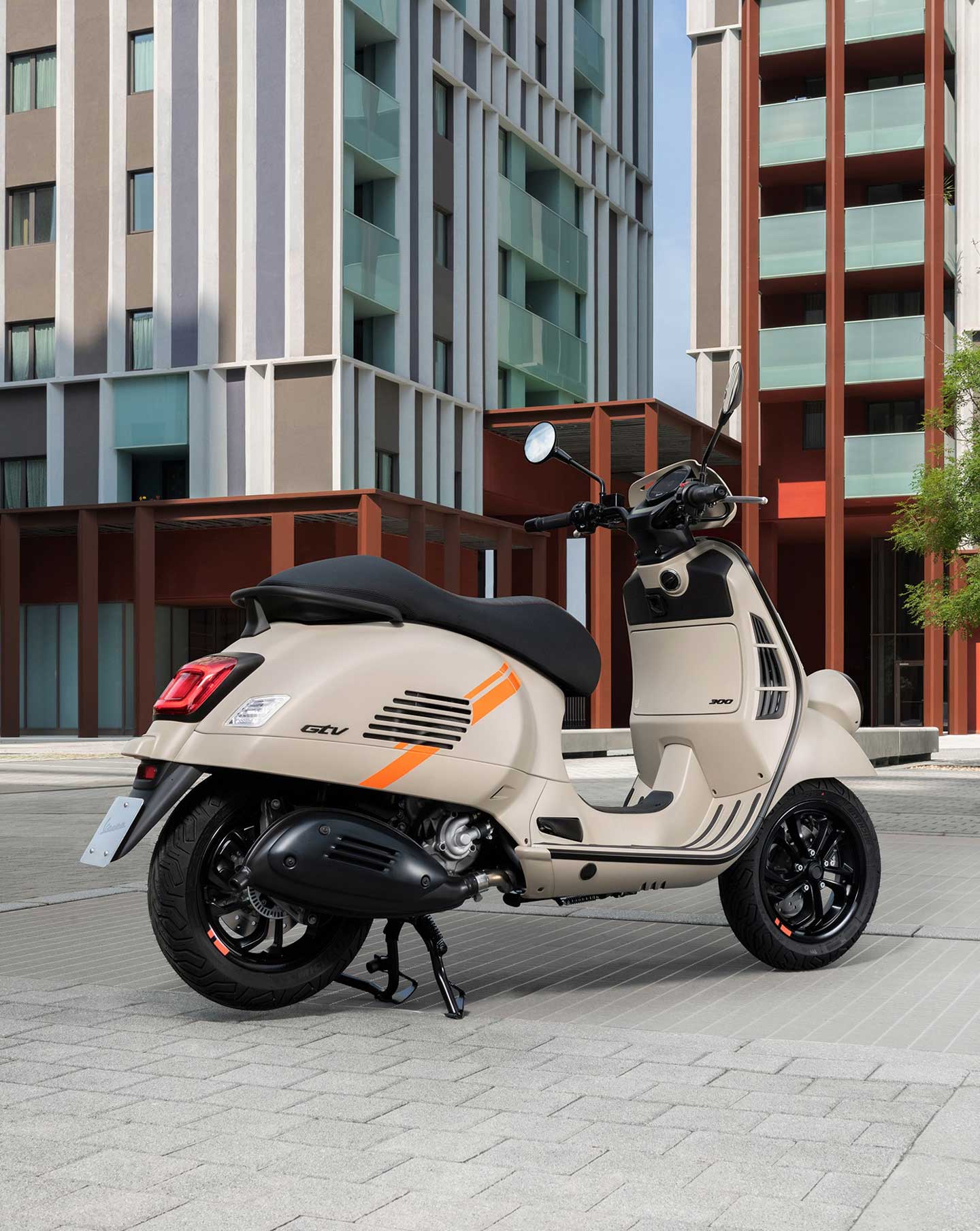 The new GTV is the most powerful production Vespa ever produced