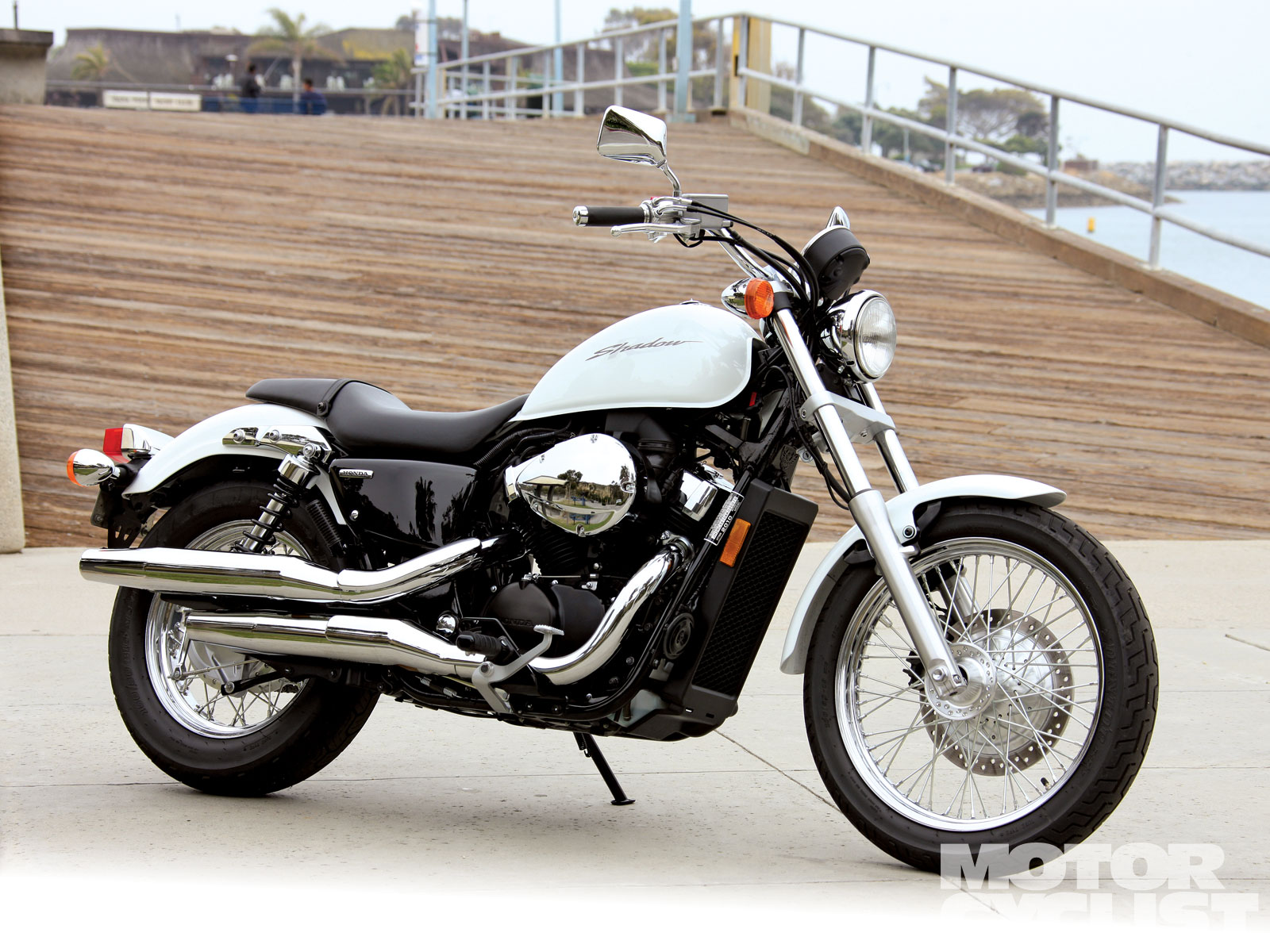 Honda Shadow RS Motorcyclist