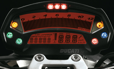 Ducati monster 696 online dashboard