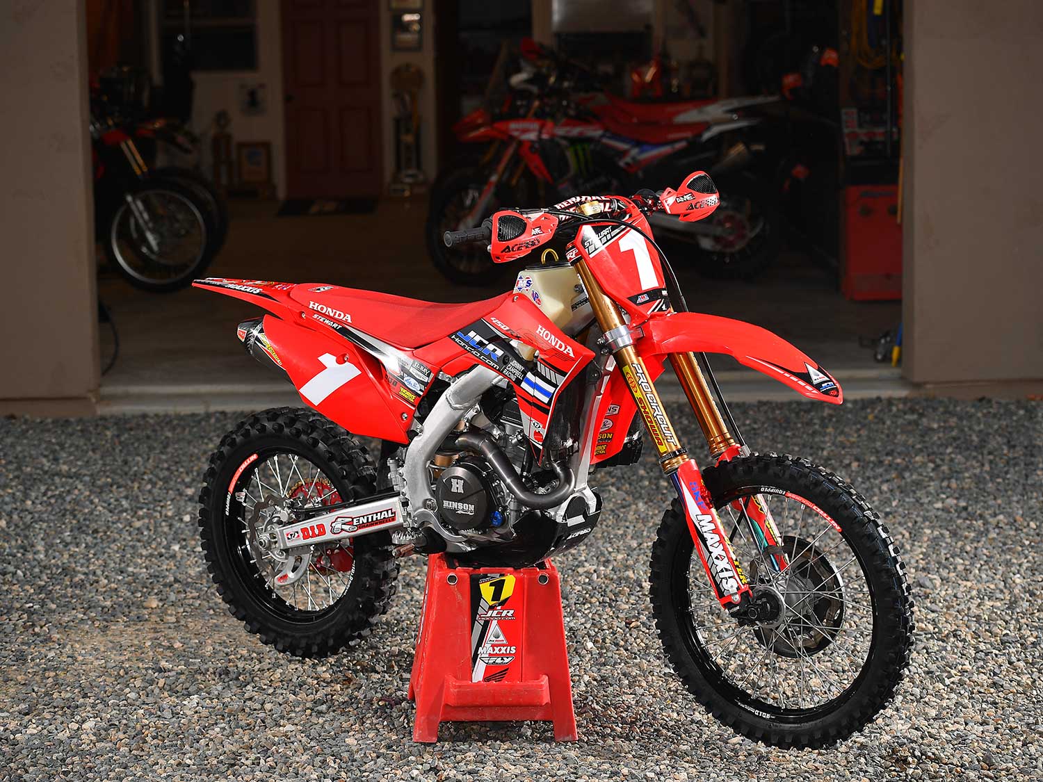 19 Factory Off Road Bikes Trevor Stewart S Honda Crf450rx Dirt Rider