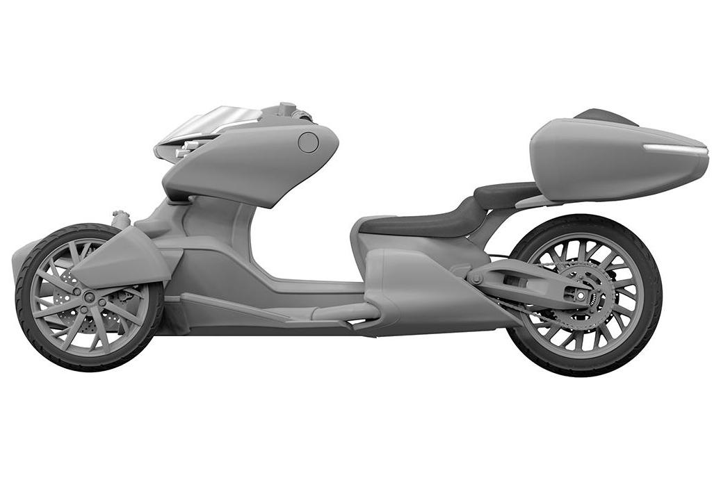 Scooter трайк Yamaha