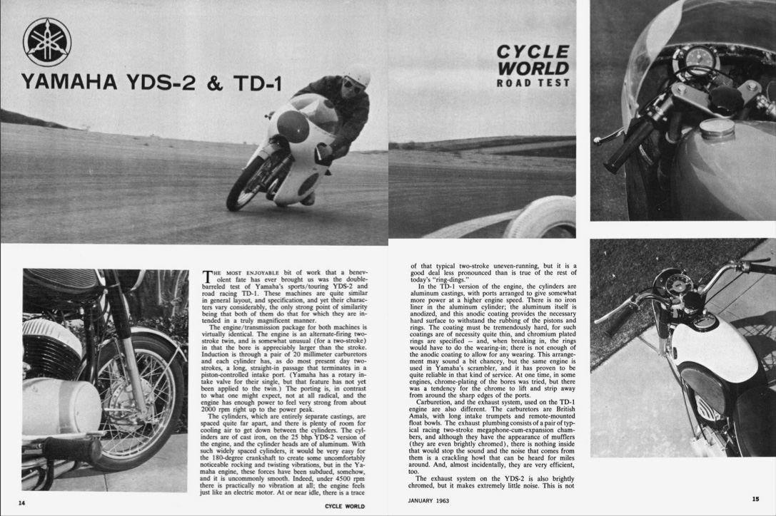 Yamaha YDS-2 Motorcycle History, CLASSICS REMEMBERED | Cycle World
