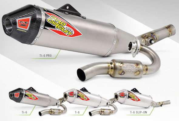 Pro Circuit Introduces Ti-6 & T-6 Exhaust System for Kawasaki's