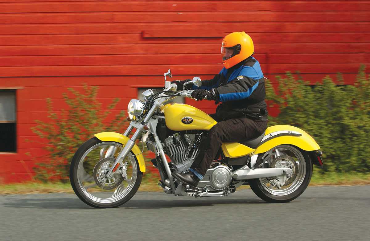 First Ride On The 2003 Victory Vegas | Motorcycle Cruiser