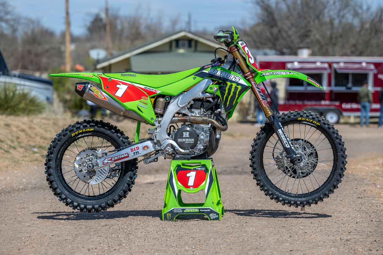 Factory Off-Road Racebikes—Grant Baylor's 2023 Kawasaki KX450X