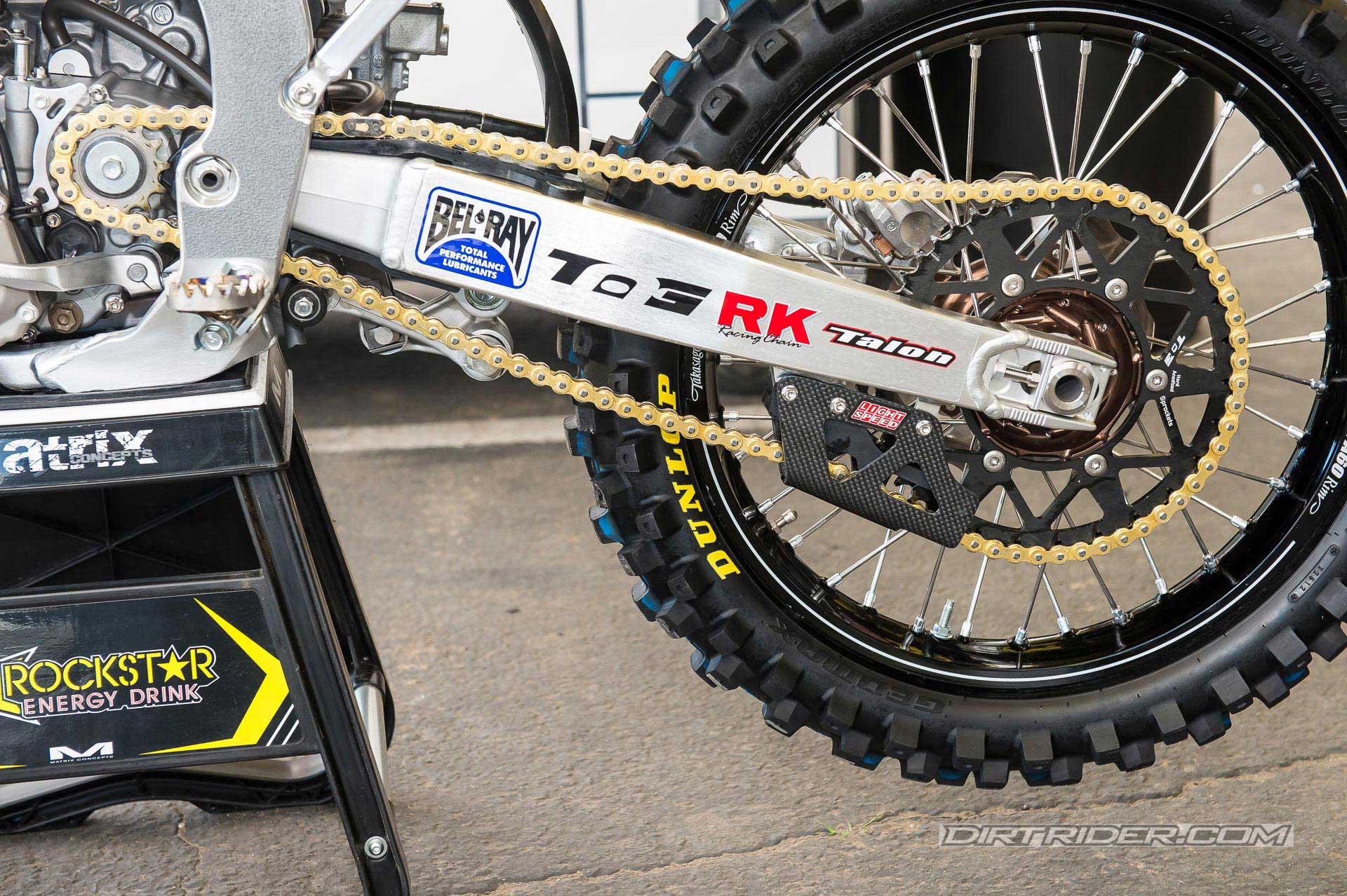 Factory Bike Friday: Davi Millsaps' Rockstar Energy Suzuki RM-Z450