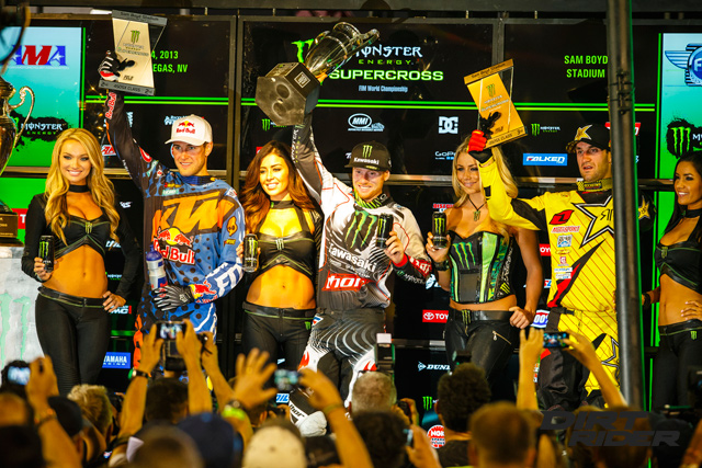 Ryan Villopoto wins 10th Monster Energy Supercross race of 2013 in