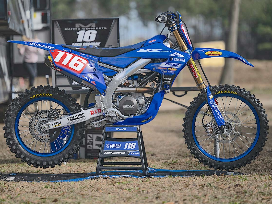 Factory Off-Road Racebikes—Zach Osborne's 2023 Yamaha YZ250FX