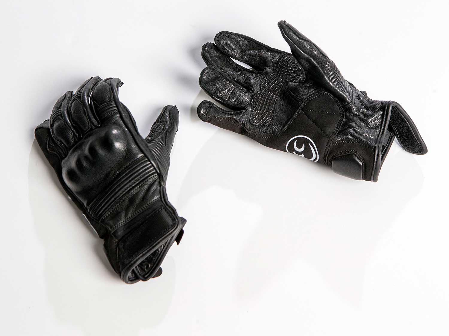 Military Light Duty Black Leather Driving Motorcycle Gloves Details about   New Large 