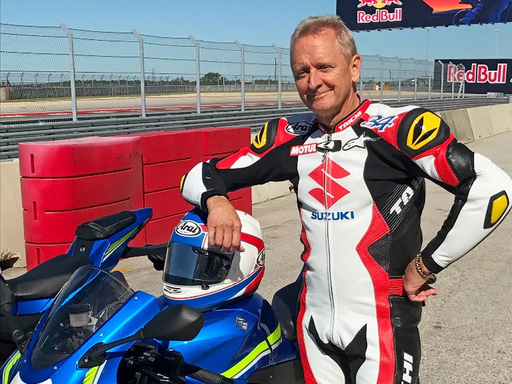 Kevin Schwantz Presented with Production Model Number 34 2017