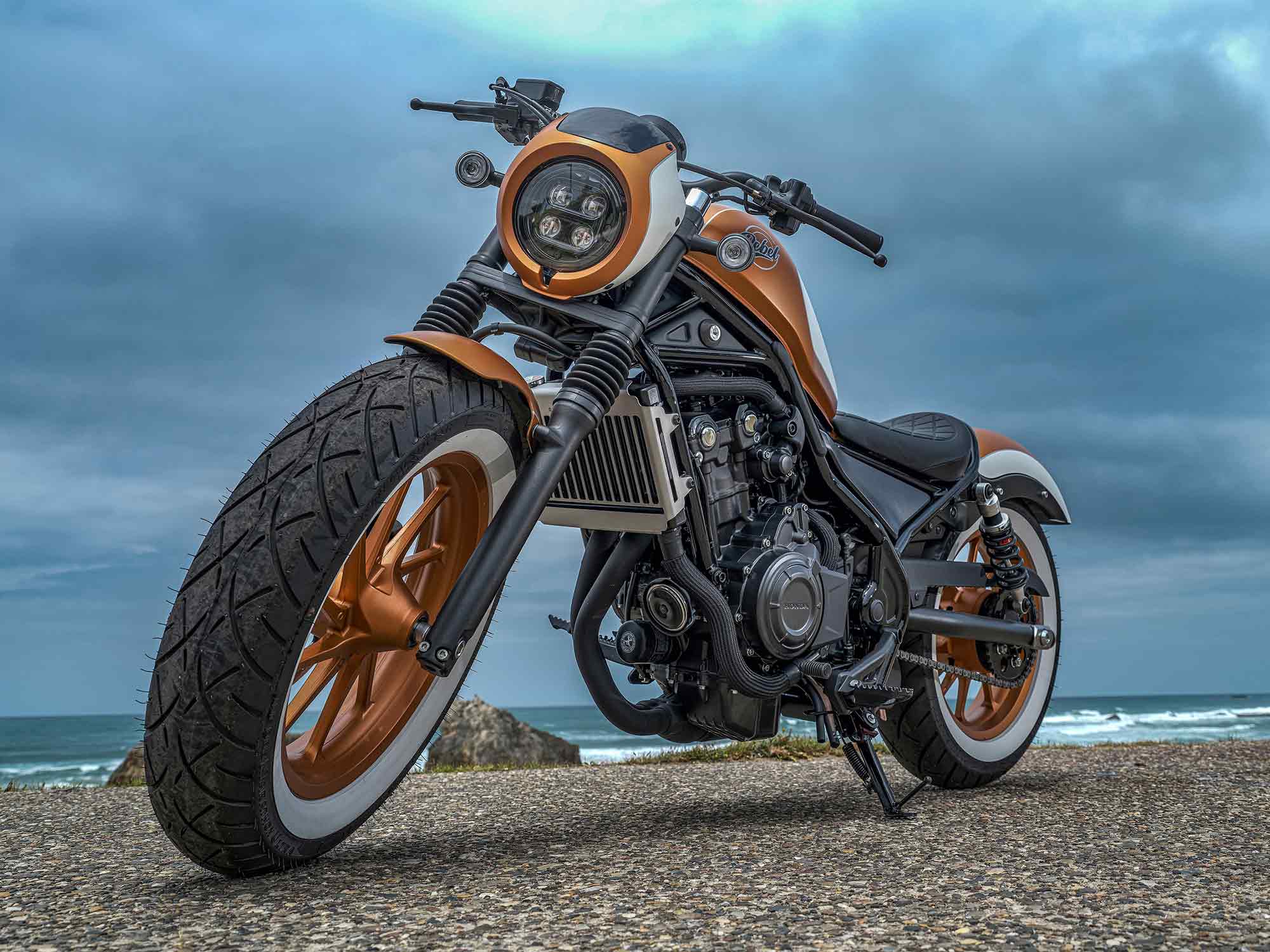 Customized honda clearance rebel 500