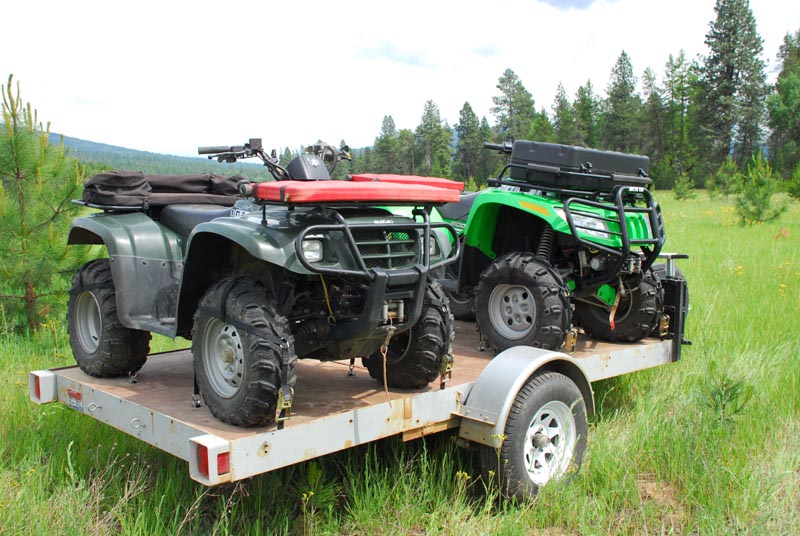 Atv wheel on sale tie downs