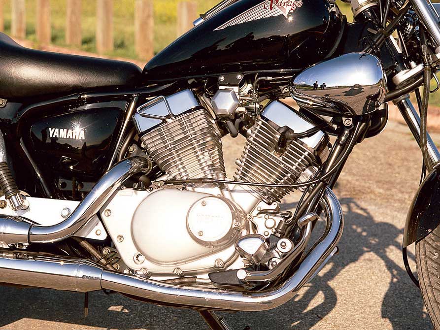 JBS 300mm Black/Chrome Shock Absorbers For Yamaha XV250 Virago – Rear, Pair