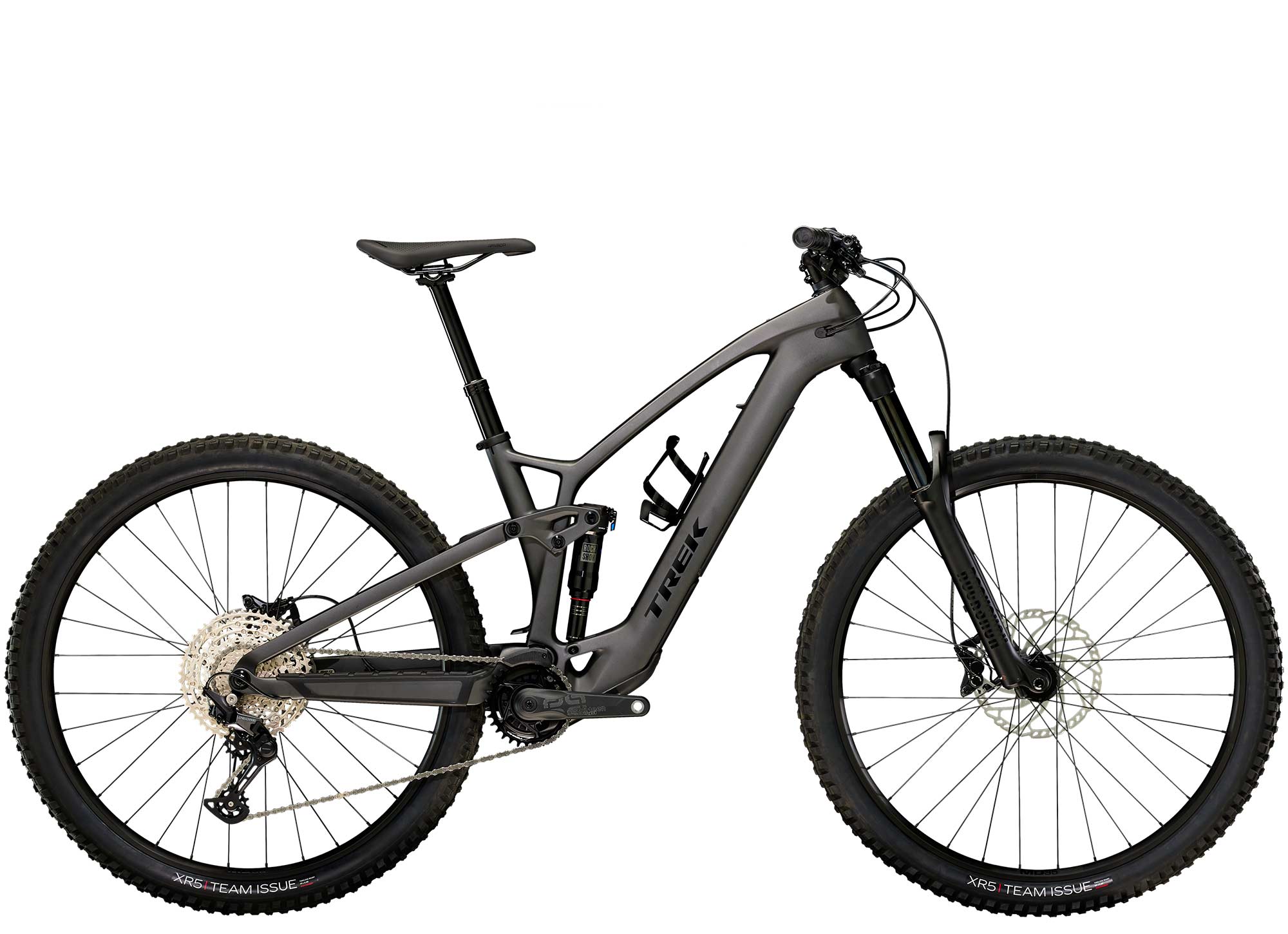 The line starts at $6,500 for the Fuel EXe 9.5, with RockShox 35 Gold RL fork, RockShox Deluxe Select+ RT rear shock, and Shimano Deore 12-speed drivetrain.