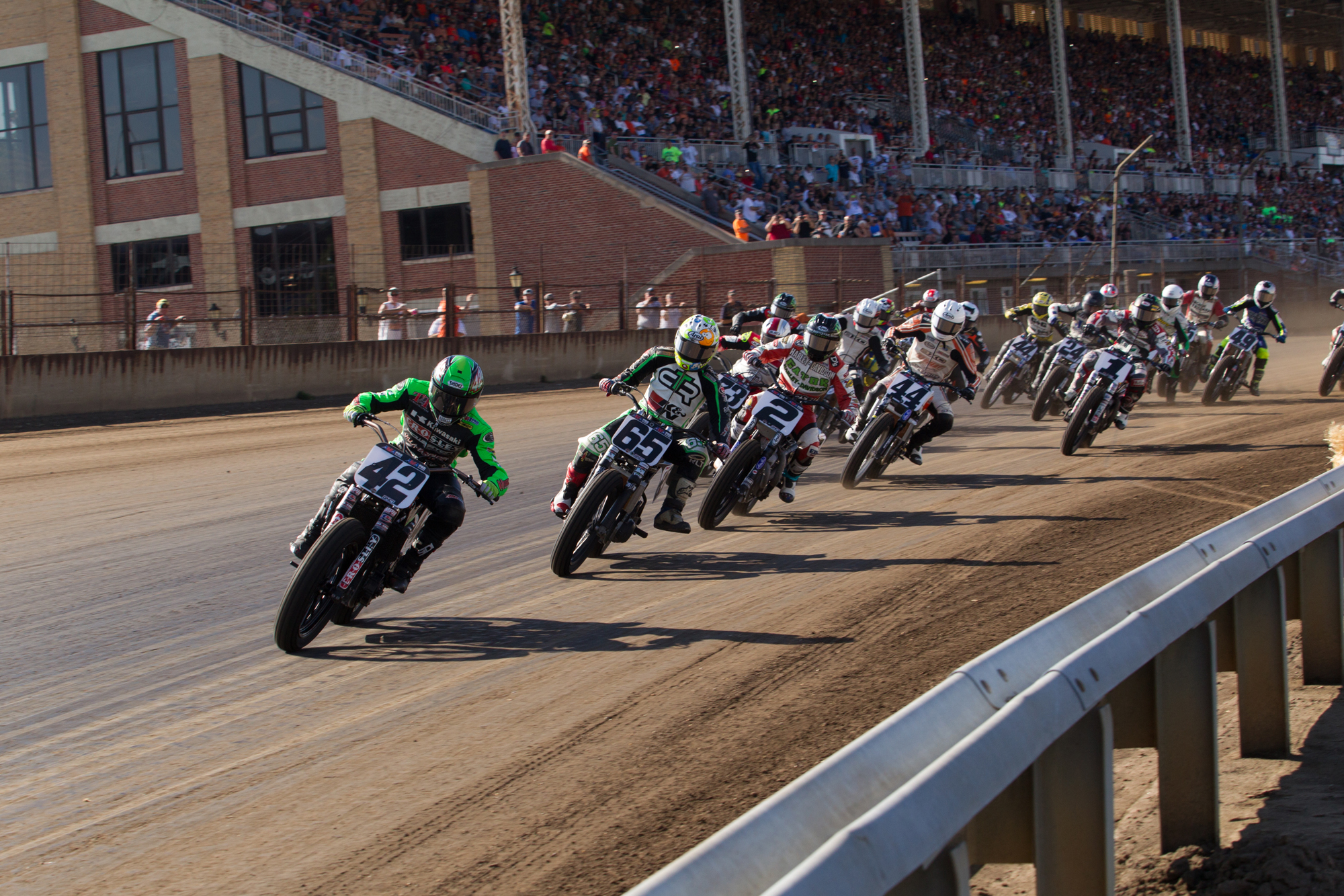 Maglietta nera da motocross con scritta American Flat Track Motorcycle, taglia S a 5XL - Italia