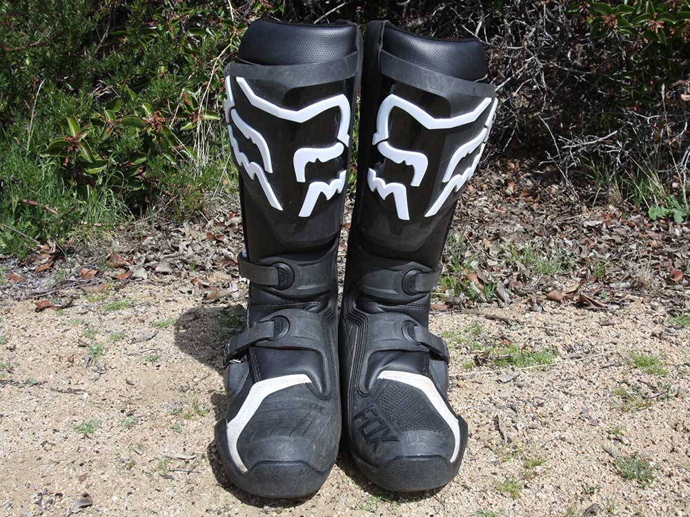 Black/White Fox Racing Comp R Motocross Boots All Sizes