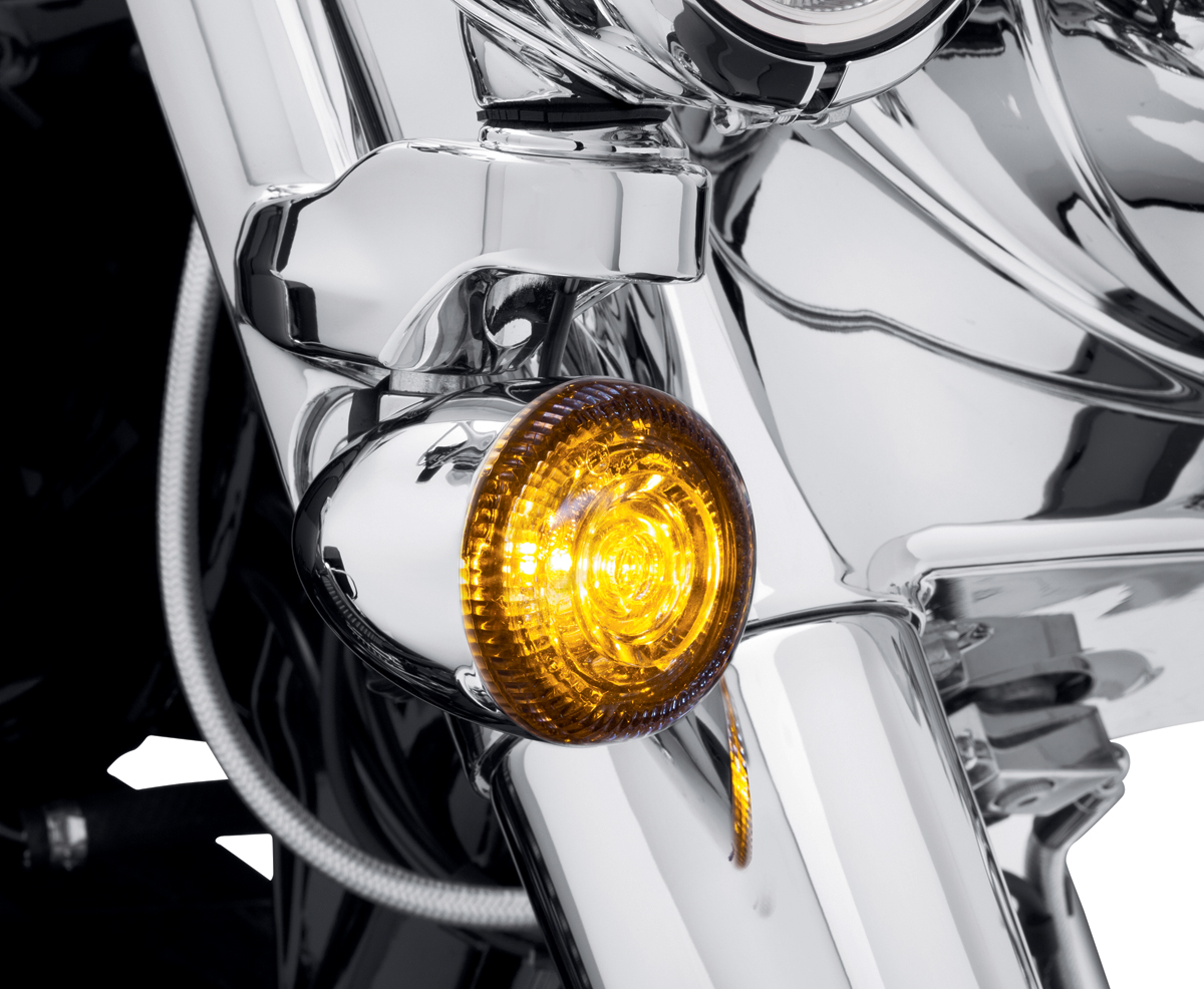 tøffel roman Maladroit Harley-Davidson LED Bullet Turn Signal Insert Kit | Motorcyclist
