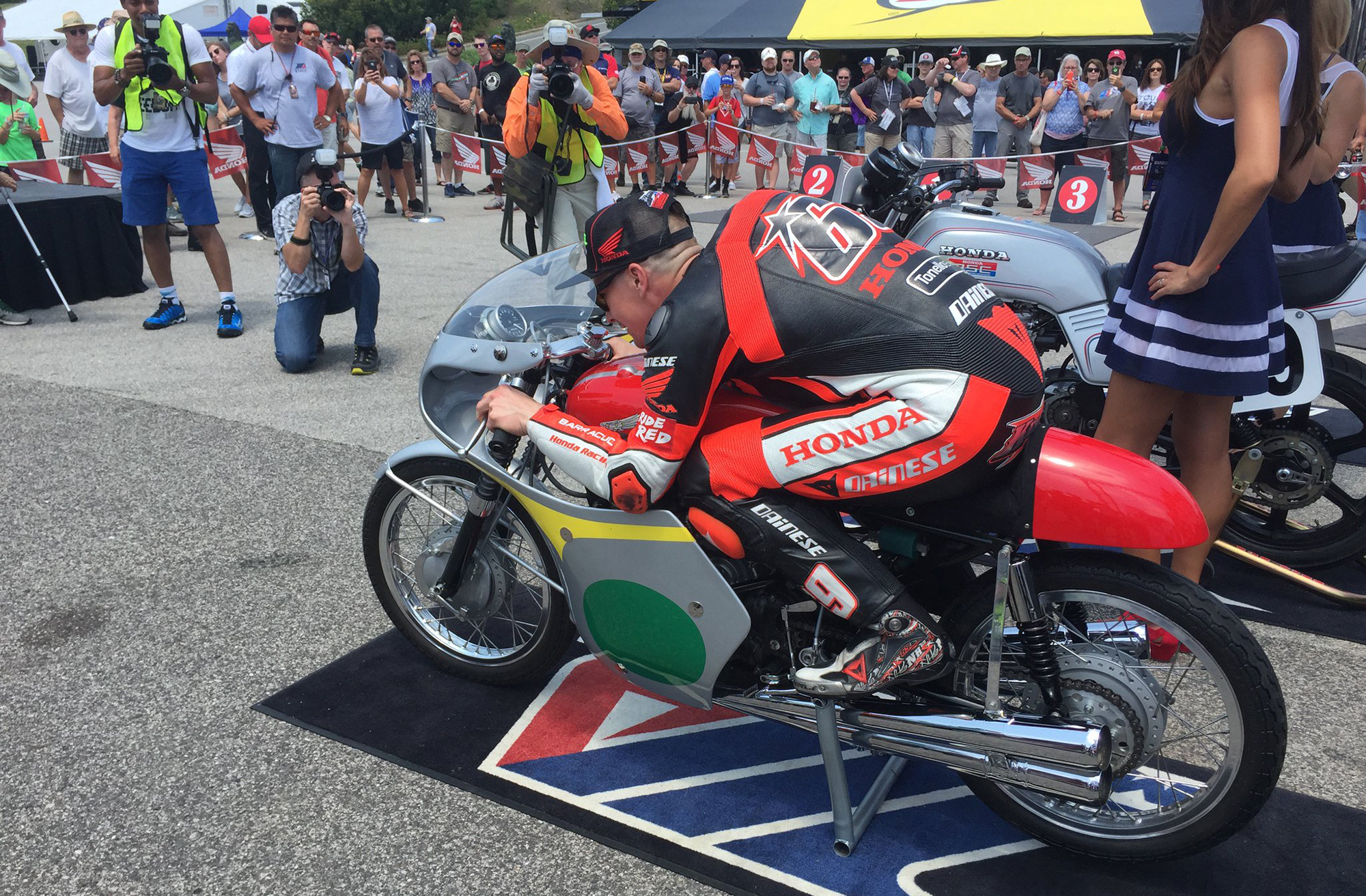 Nicky Hayden To Ride Vintage Hondas At Barber Motorsports Park