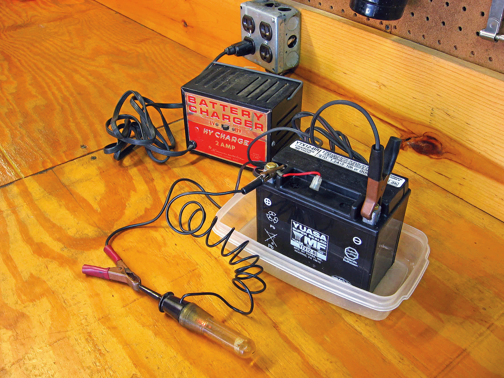 Tech Tip For Recharging Your Motorcycle Battery The Right Way Motorcycle Cruiser