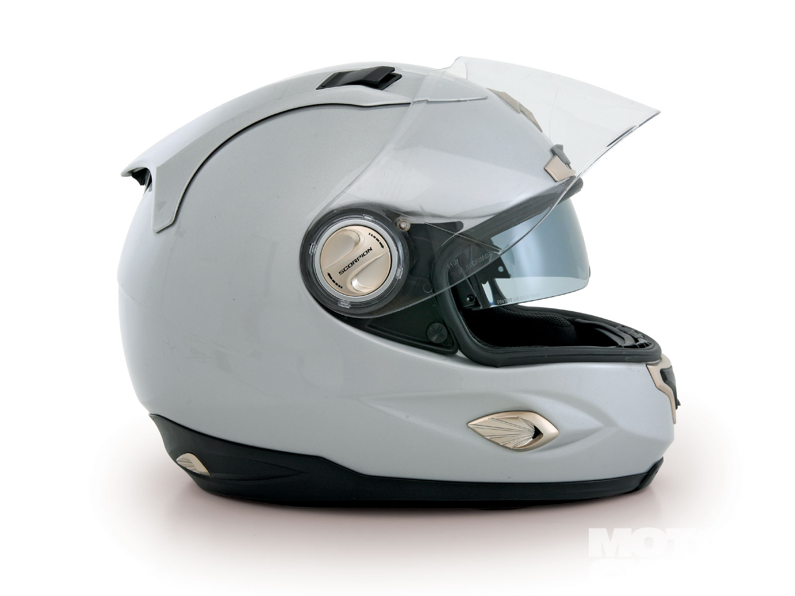 scorpion exo 1000 helmet closeout EXO-Warp Apex Full Face Solid Gloss Black / 2XL Warp Helmet is available in a Gloss Black finish and comes in a 2XL size. MC Tested: Scorpion EXO-1000 Helmet-