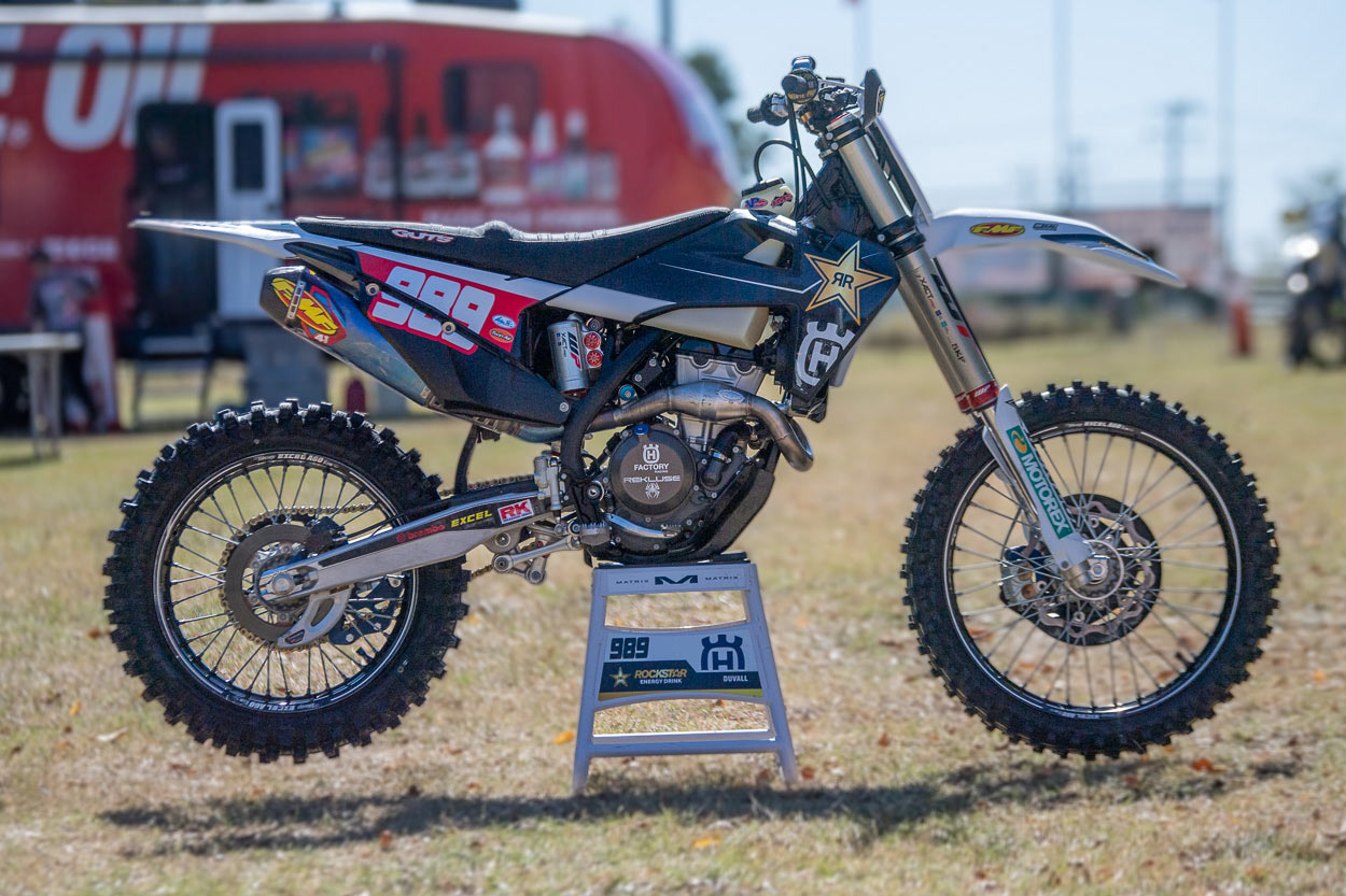 Factory Off-Road Racebikes—Thad Duvall's 2022 Husqvarna FX 350