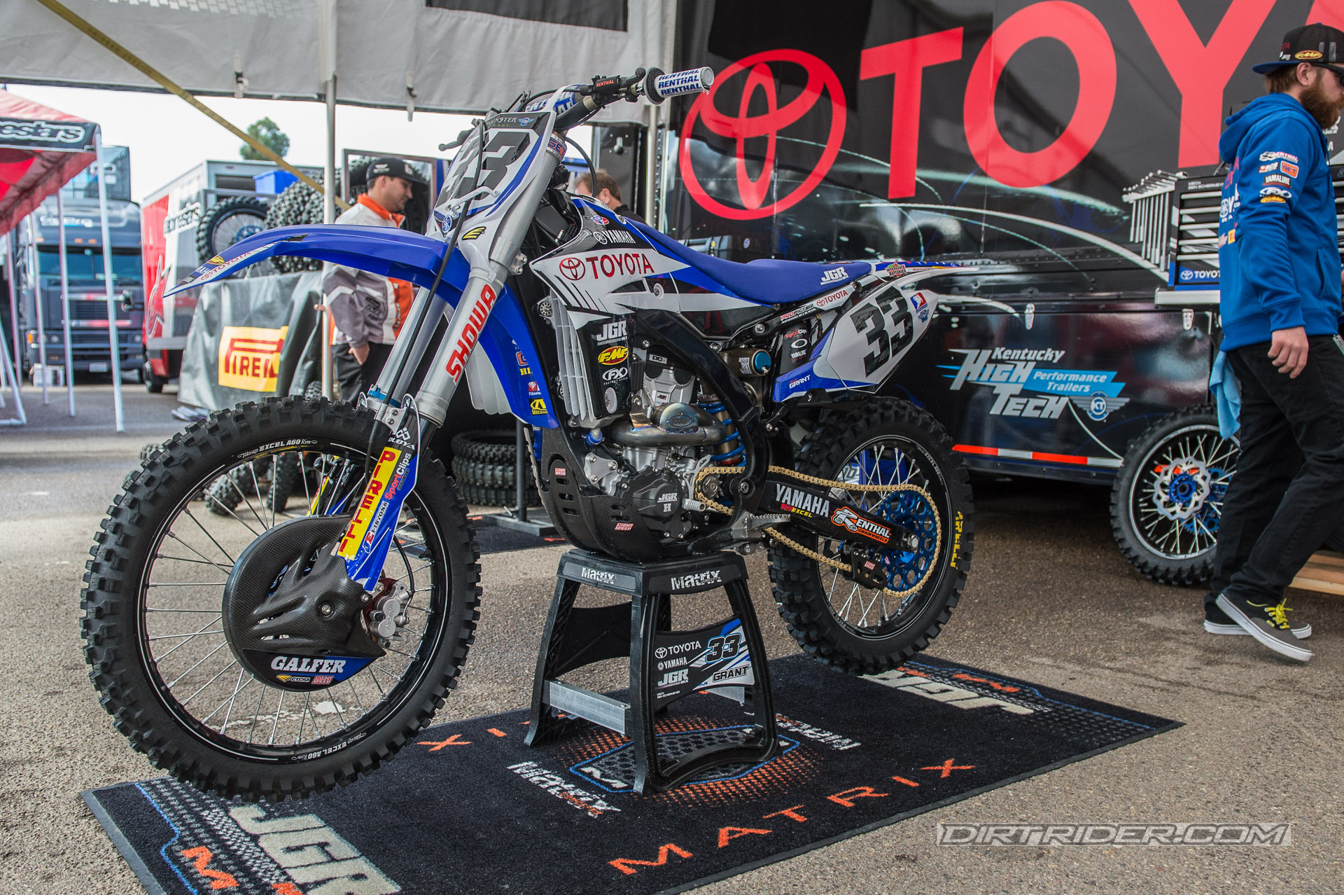 Factory Bike Friday: Josh Grant's YZ450F | Dirt Rider