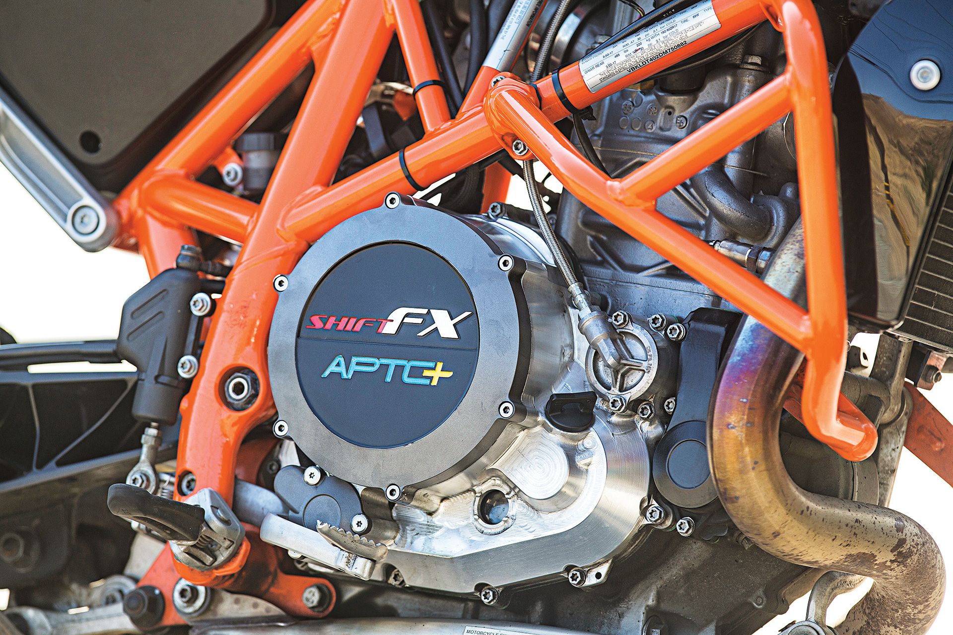 Riding a KTM 690 Duke with ShiftFX Electronic Shift Transmission | Cycle  World