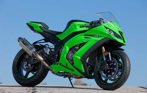 2011 Kawasaki ZX-10R- Kawasaki ZX10R Riding Impression- Cycle