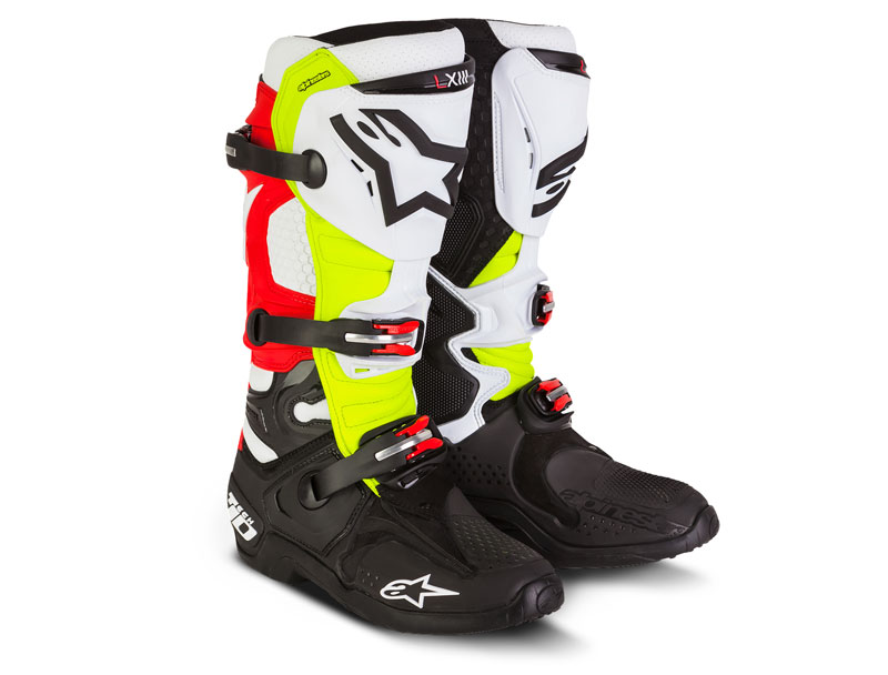 た*か様 アランバーン黒越ハンドシエープ イエロー レッド・グリーン・イエロース Alpinestars Introduces Limited Edition Trey Canard Tech 10